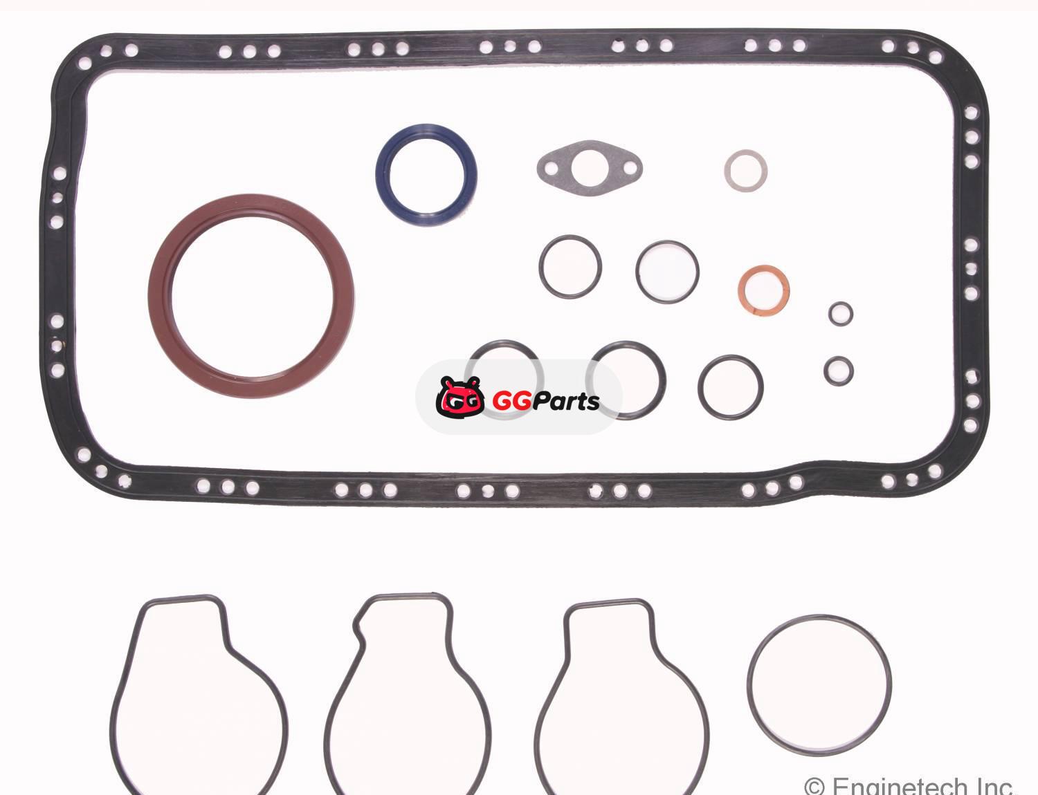 ENGINETECH HO20CSA Conversion / Lower Gasket Set