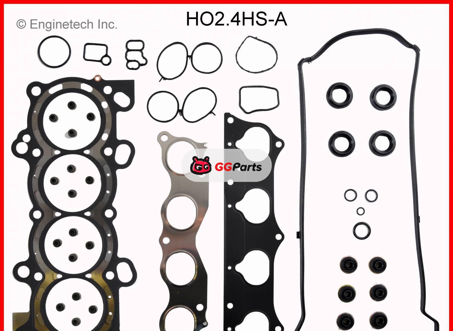 ENGINETECH HO24HSA Cylinder Head Gasket Set