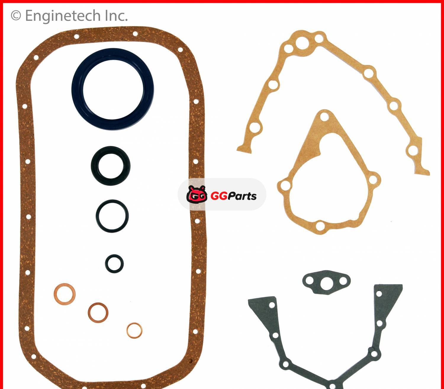 ENGINETECH HY15CS Conversion / Lower Gasket Set