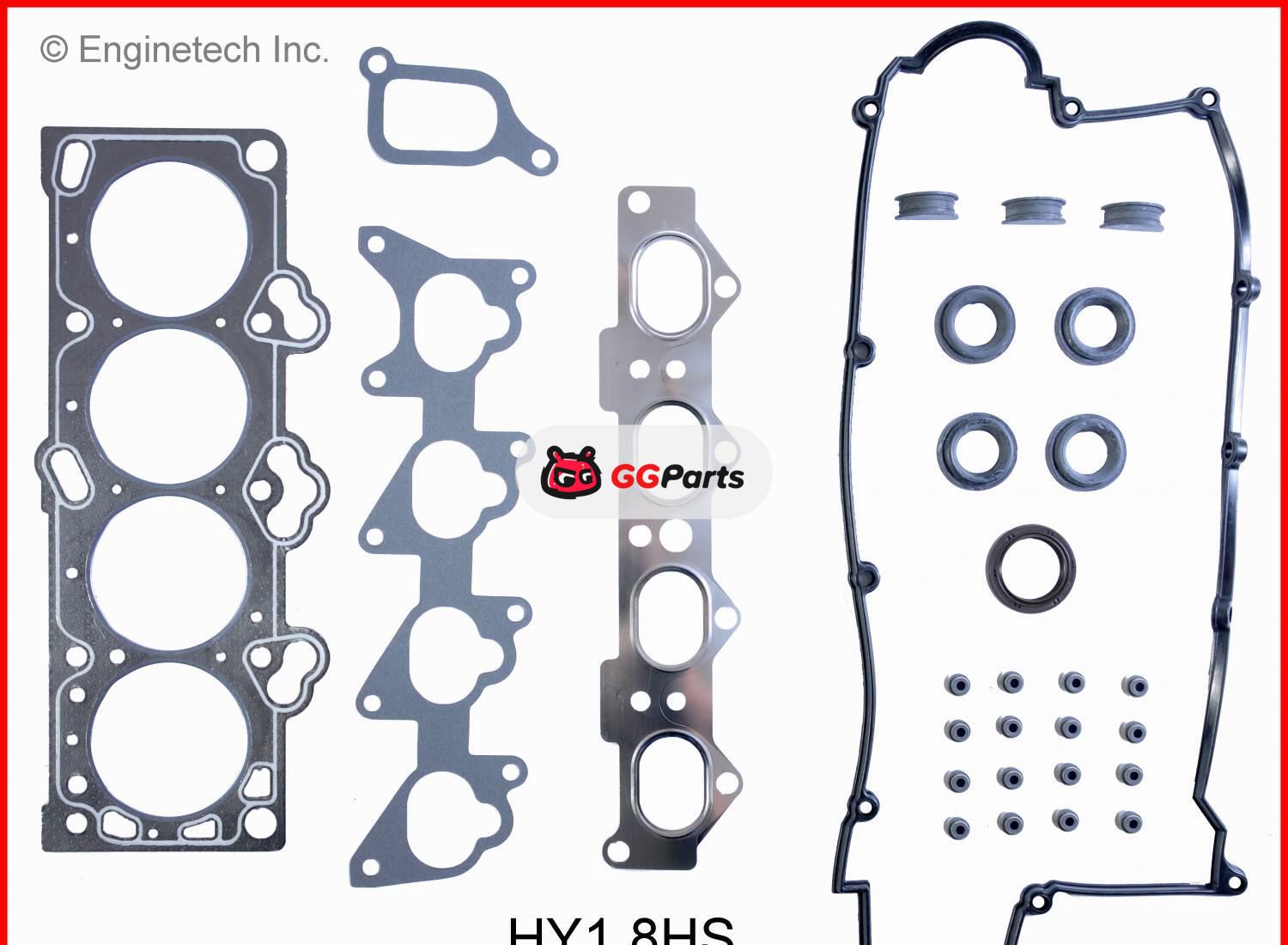 ENGINETECH HY18HS Cylinder Head Gasket Set