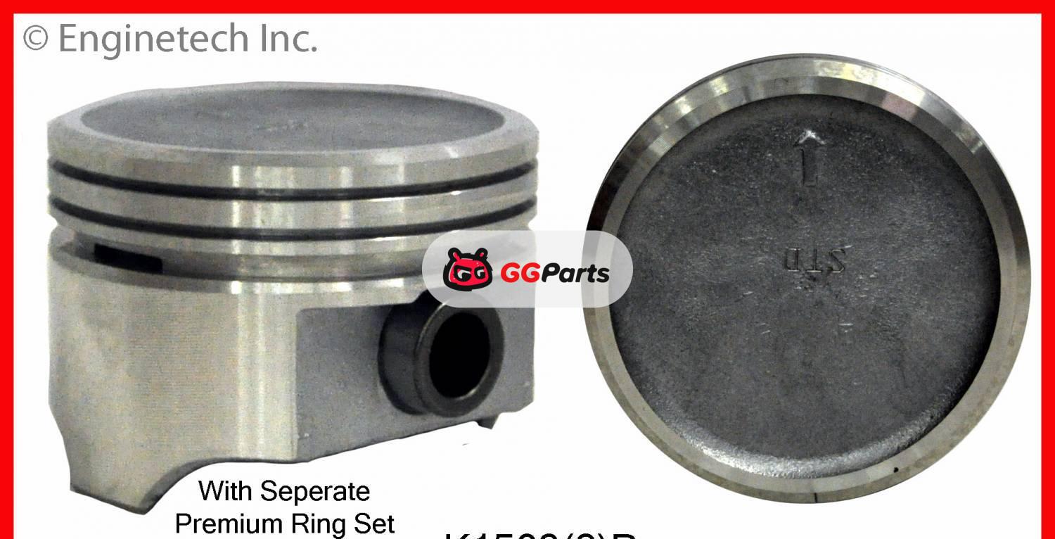ENGINETECH K15038P Piston