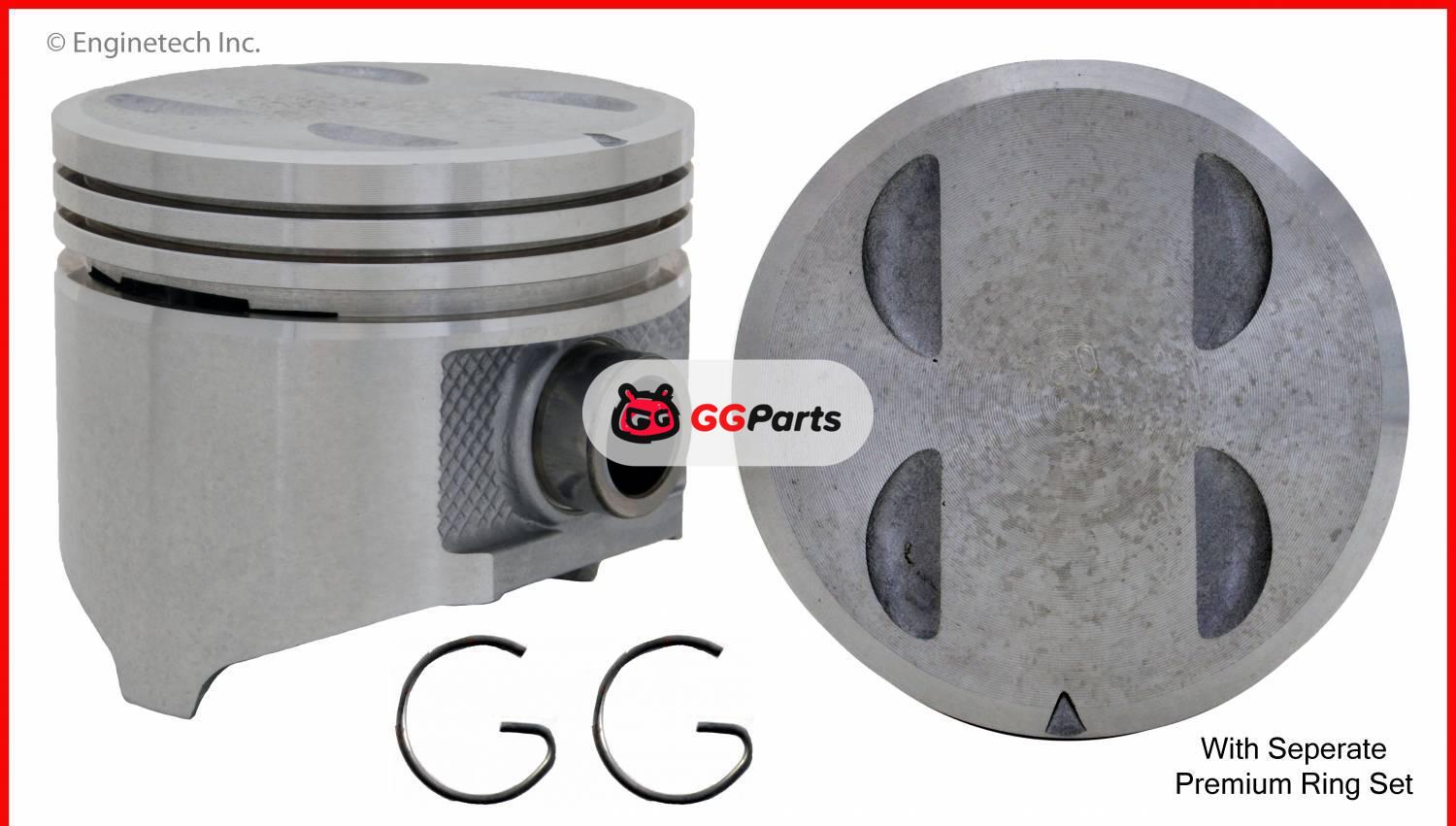 ENGINETECH K15168P Piston