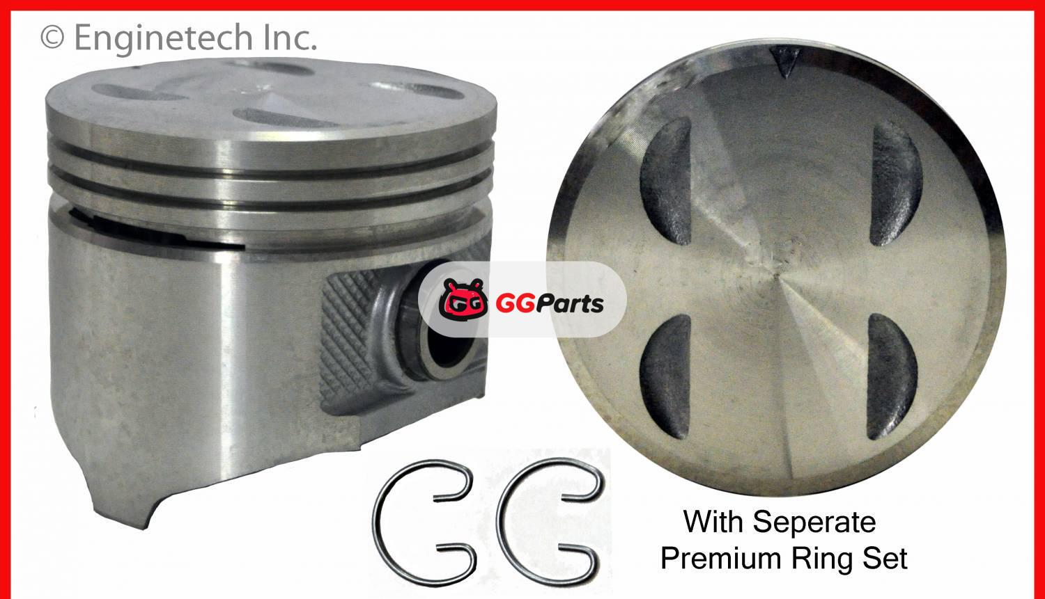 ENGINETECH K30048P Piston