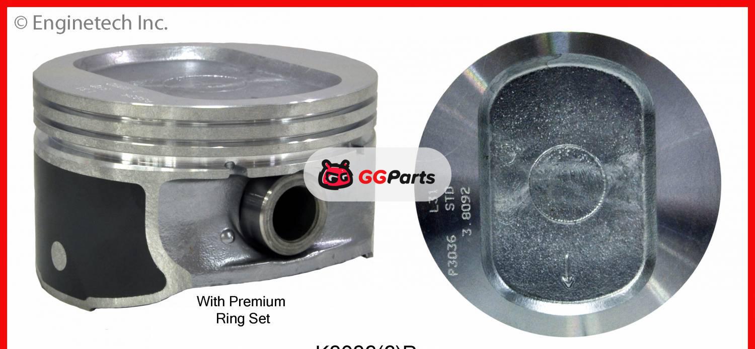 ENGINETECH K30366P Piston