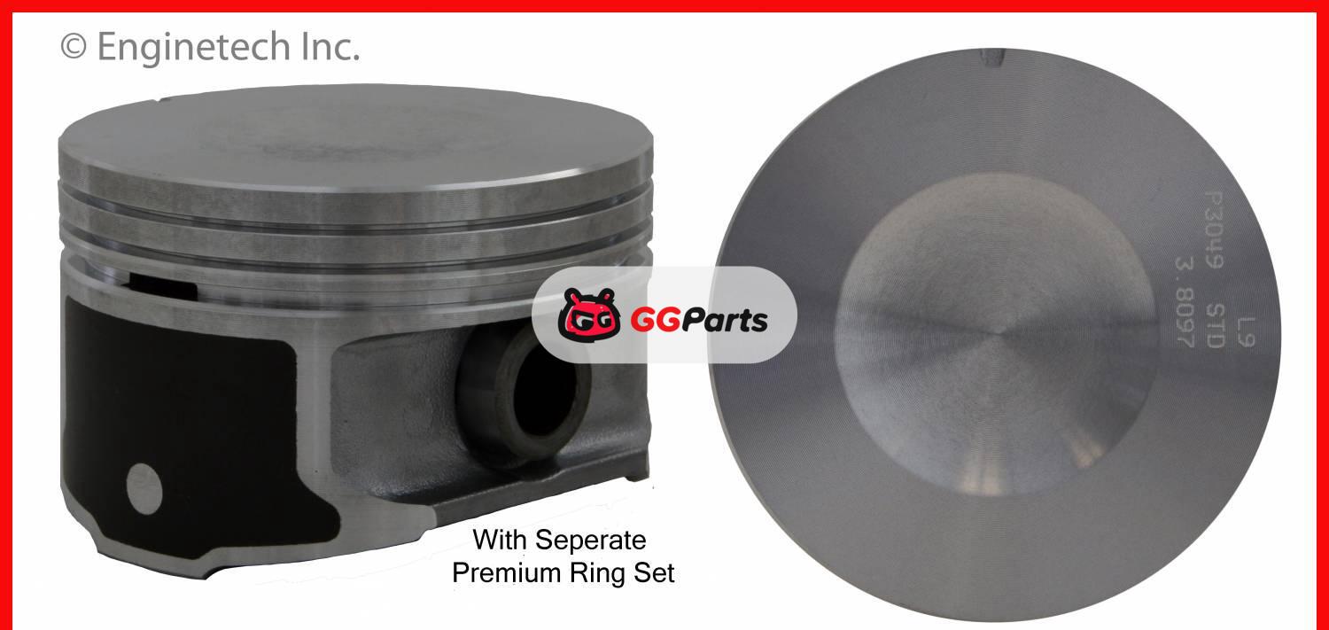 ENGINETECH K30496P Piston