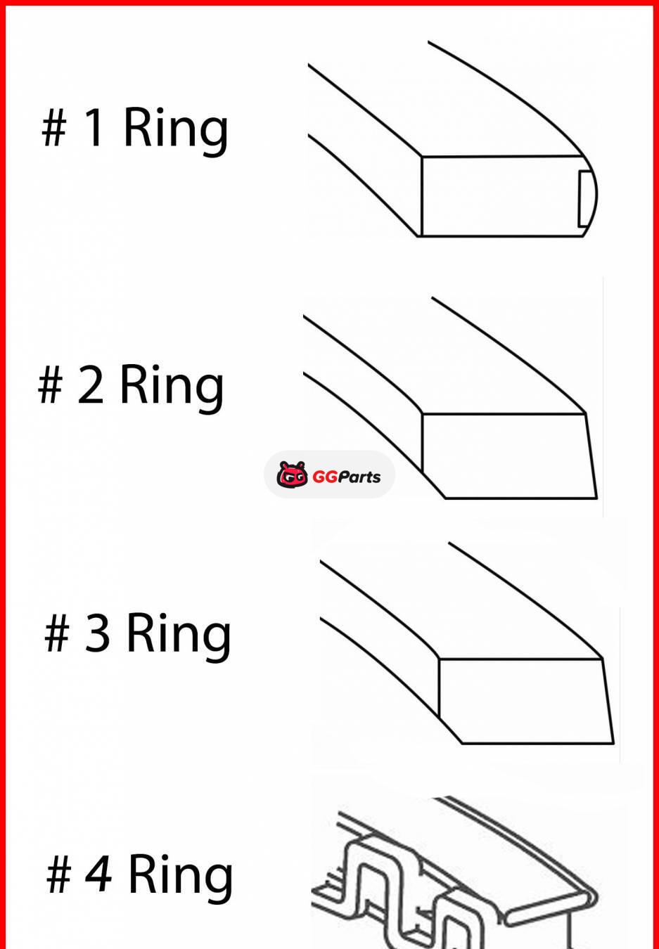 ENGINETECH M39458 Piston Ring