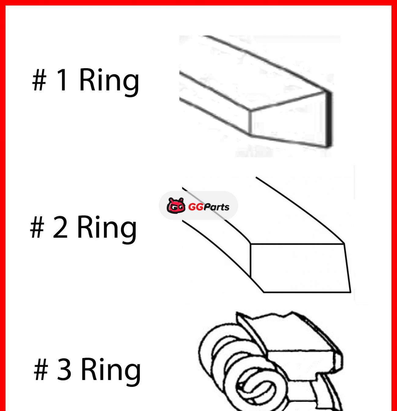 ENGINETECH M40518 Piston Ring