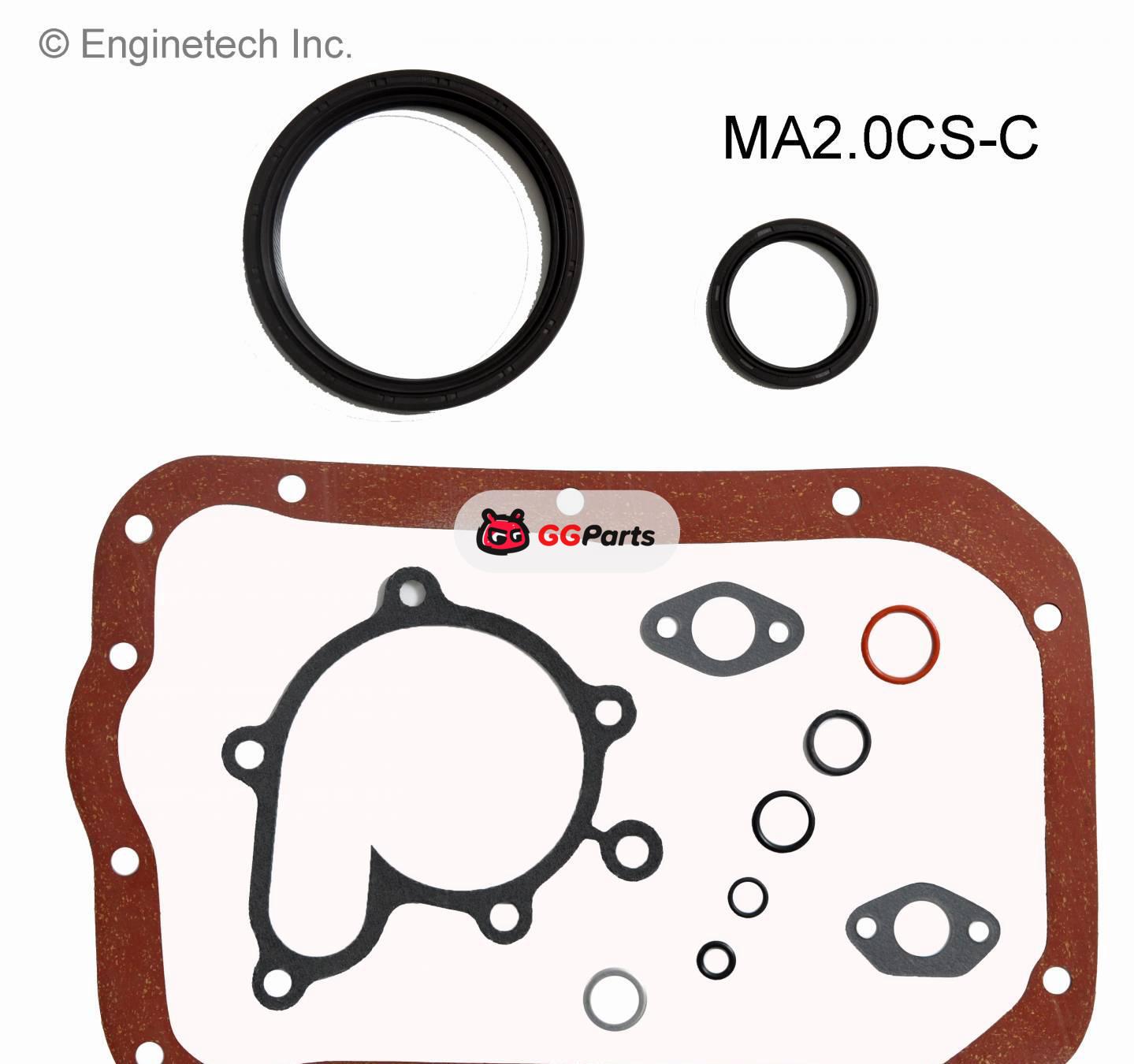 ENGINETECH MA20CSC Conversion / Lower Gasket Set