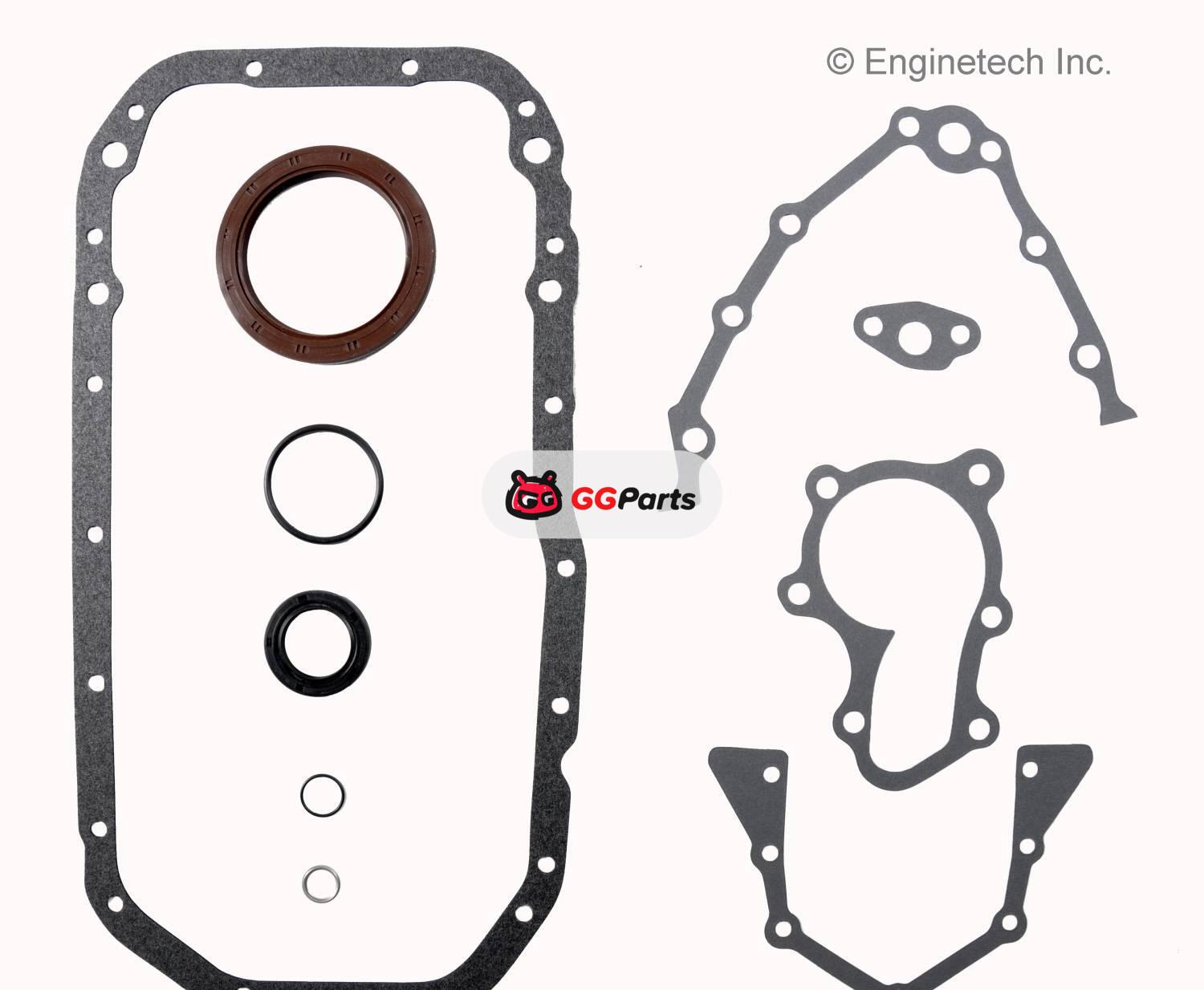 ENGINETECH MI15CSA Conversion / Lower Gasket Set
