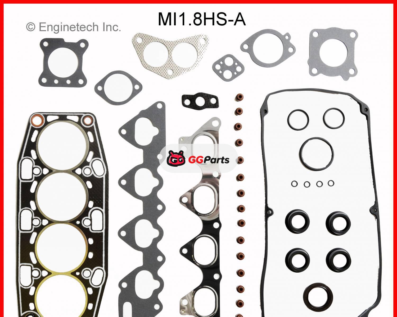 ENGINETECH MI18HSA Cylinder Head Gasket Set