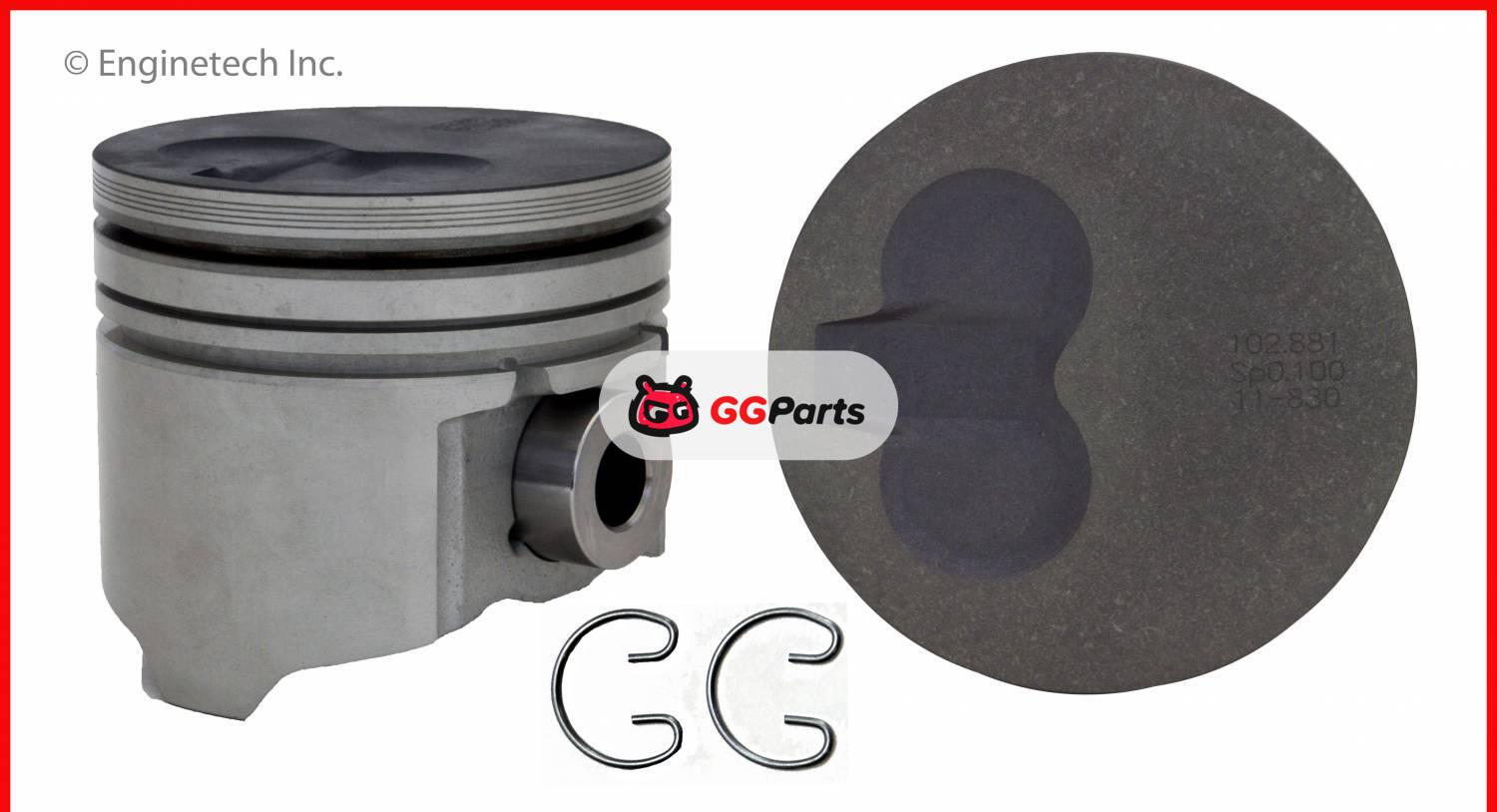 ENGINETECH P3054 Piston