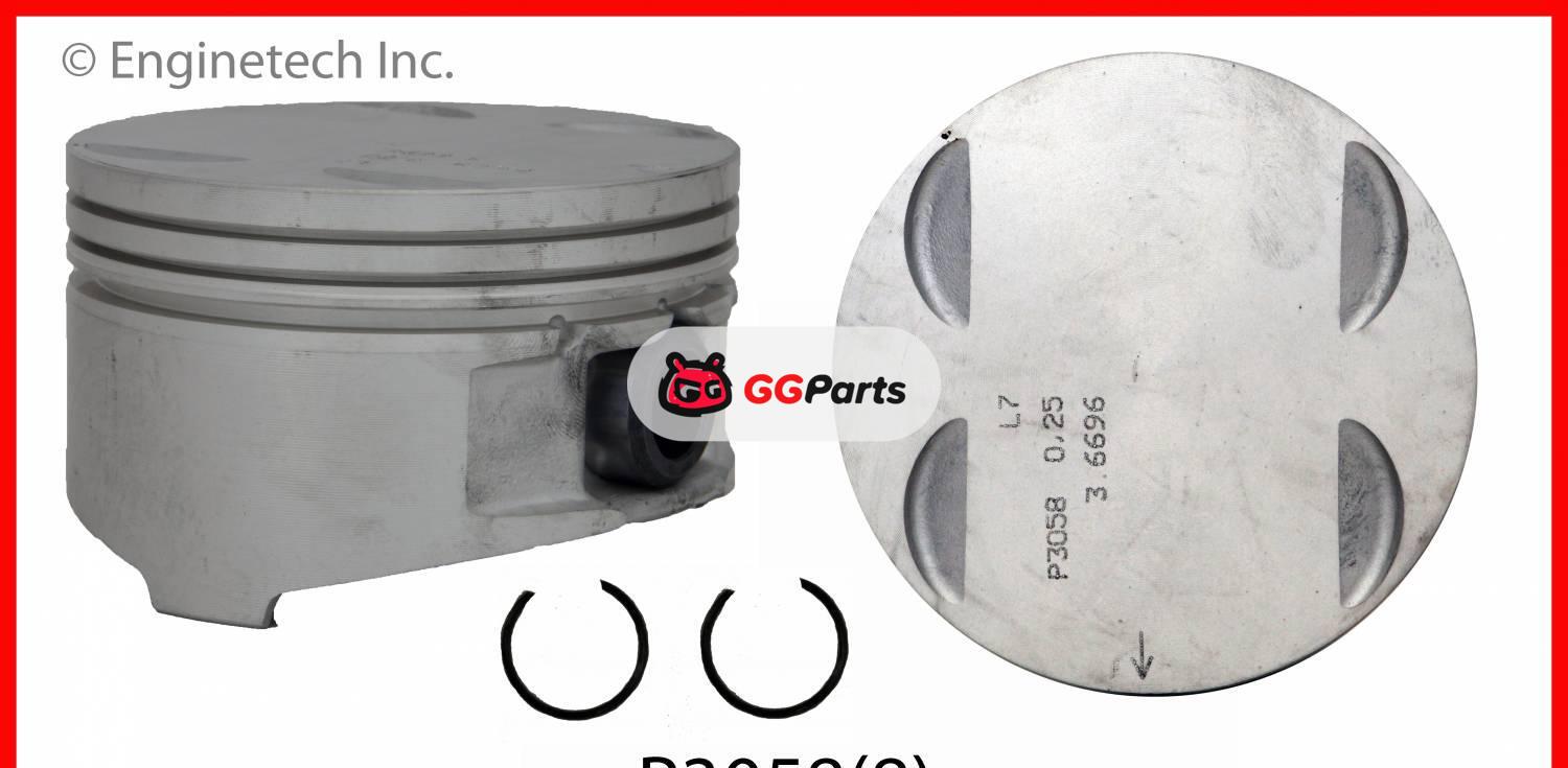ENGINETECH P3058 Piston