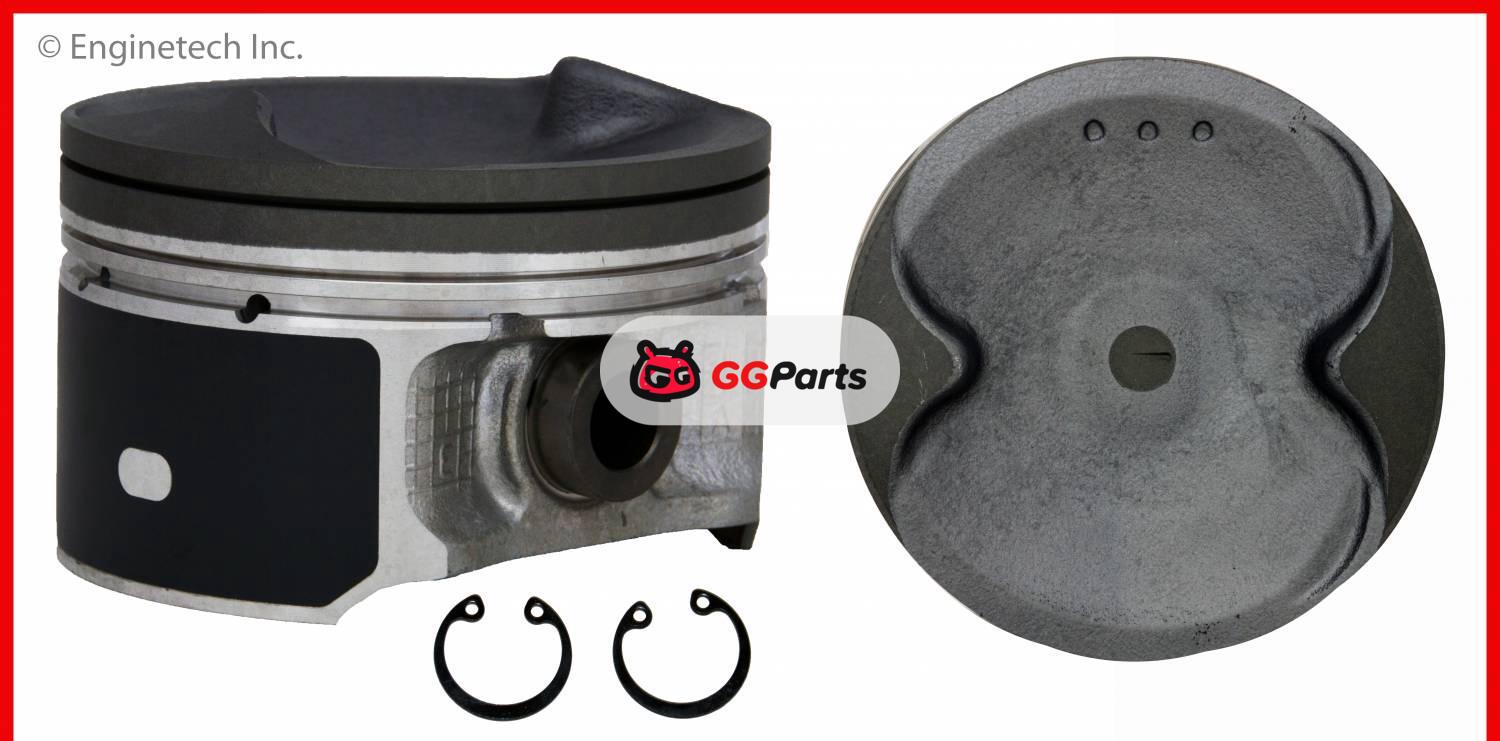 ENGINETECH P4005 Piston  (Size: Standard)