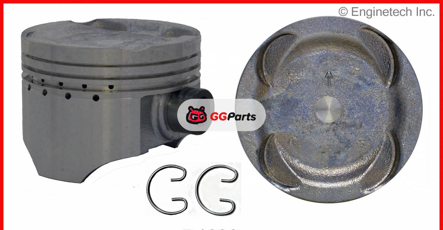 ENGINETECH P4630 Piston  (Size: Standard)