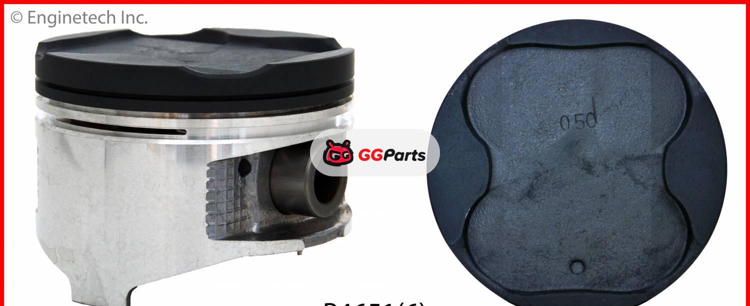 ENGINETECH P4651 Piston