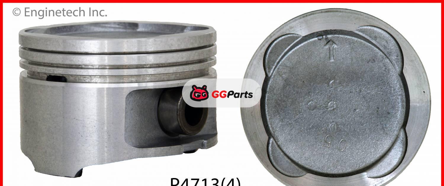 ENGINETECH P4713 Piston