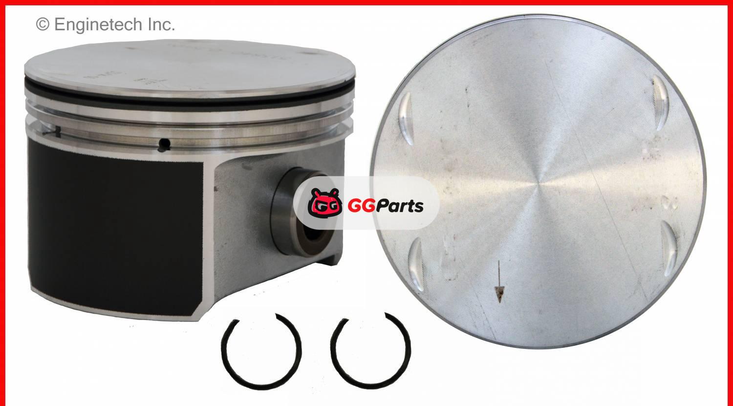 ENGINETECH P6017 Piston