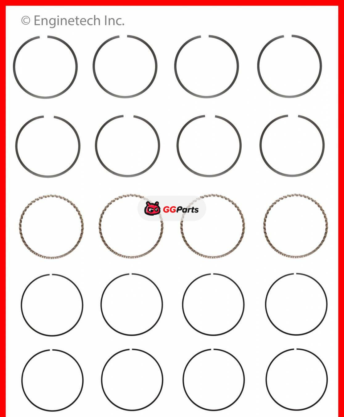 ENGINETECH RMC134B Re-Ring Kit