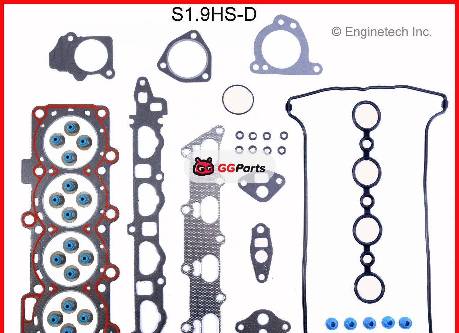 ENGINETECH S19HSD Cylinder Head Gasket Set