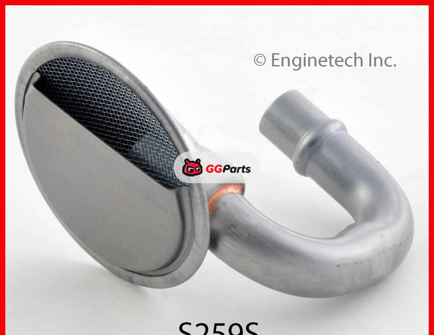 ENGINETECH S259S Oil Pump Pickup Tube / Screen