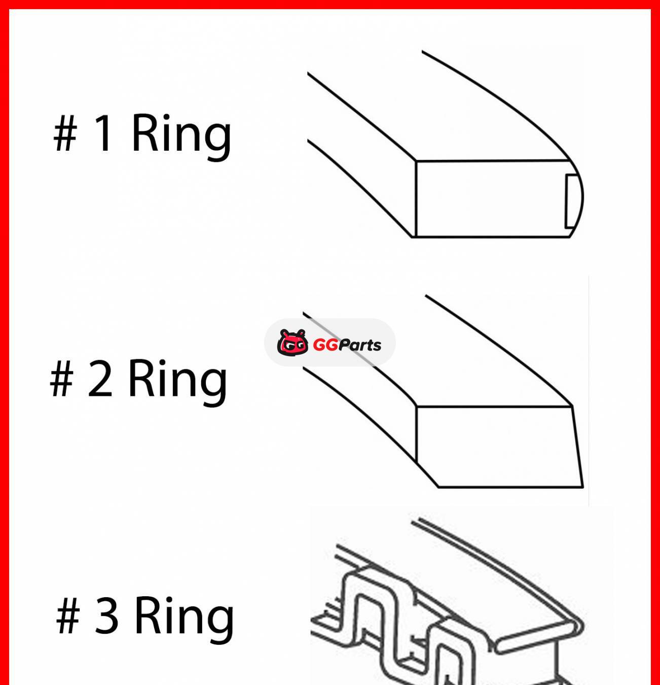 ENGINETECH S84864 Piston Ring
