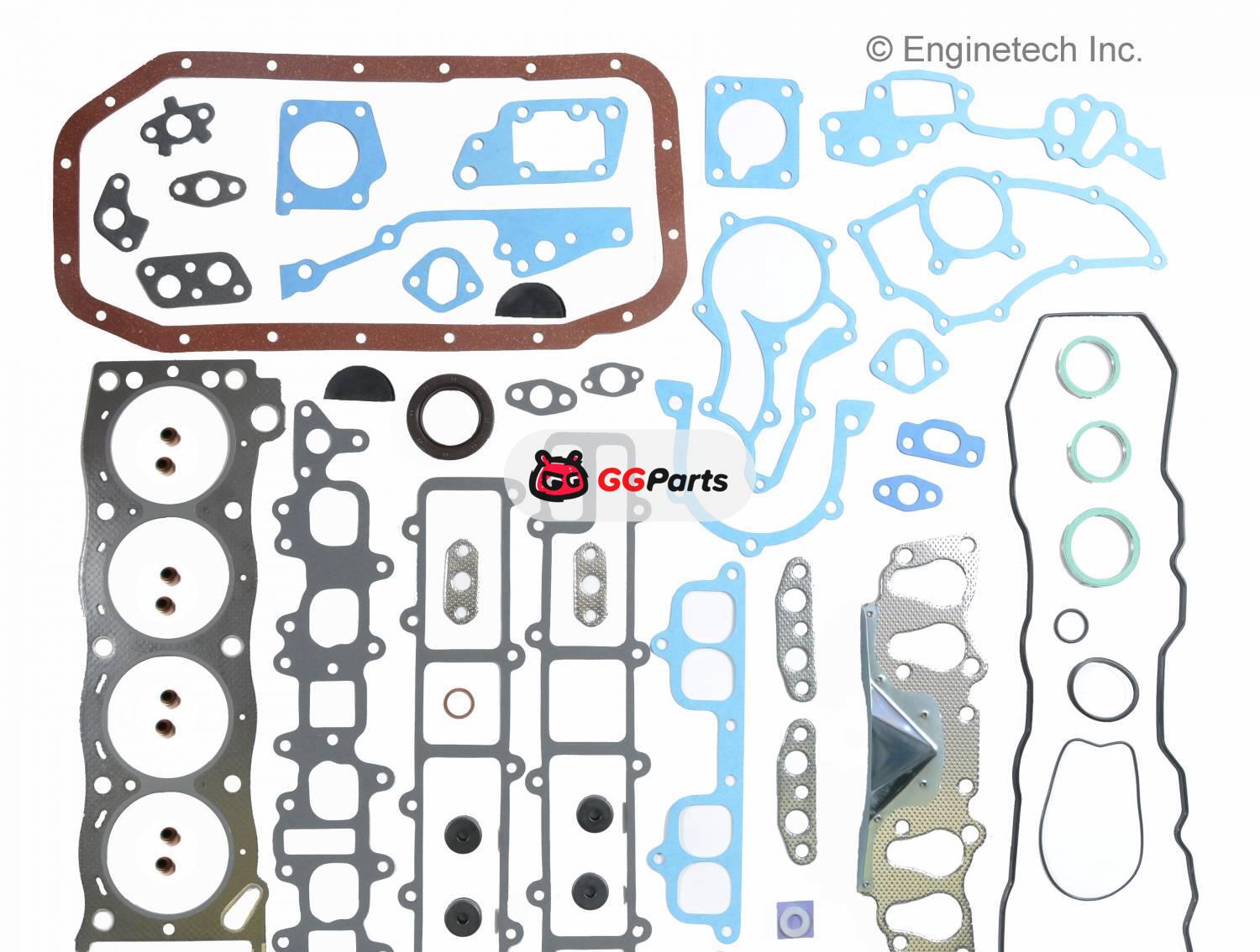 ENGINETECH T22R48 Engine Kit Gasket Set
