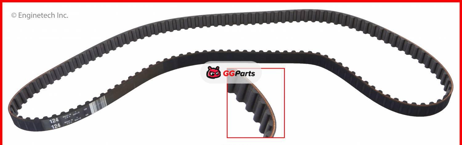ENGINETECH TB124 Timing Belt