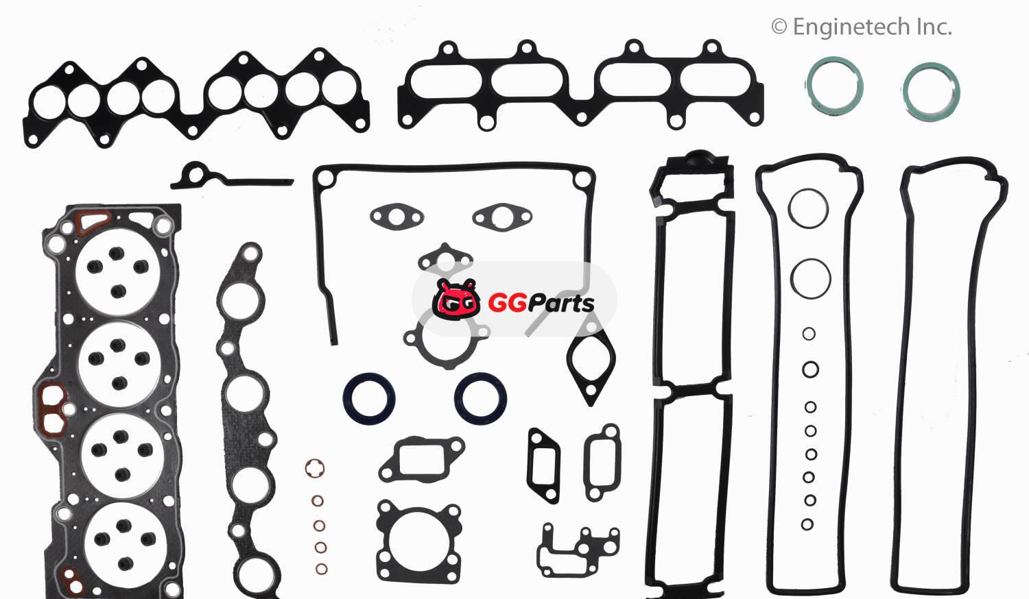 ENGINETECH TO16HSB Cylinder Head Gasket Set