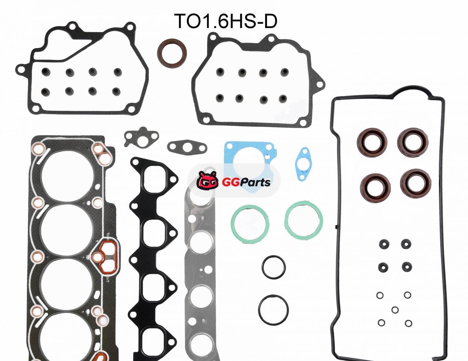 ENGINETECH TO16HSD Cylinder Head Gasket Set