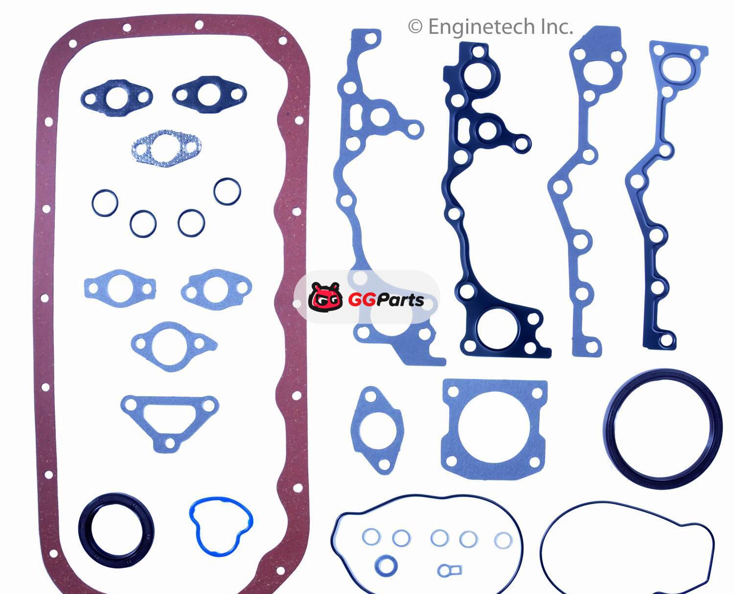 ENGINETECH TO24CSC Conversion / Lower Gasket Set