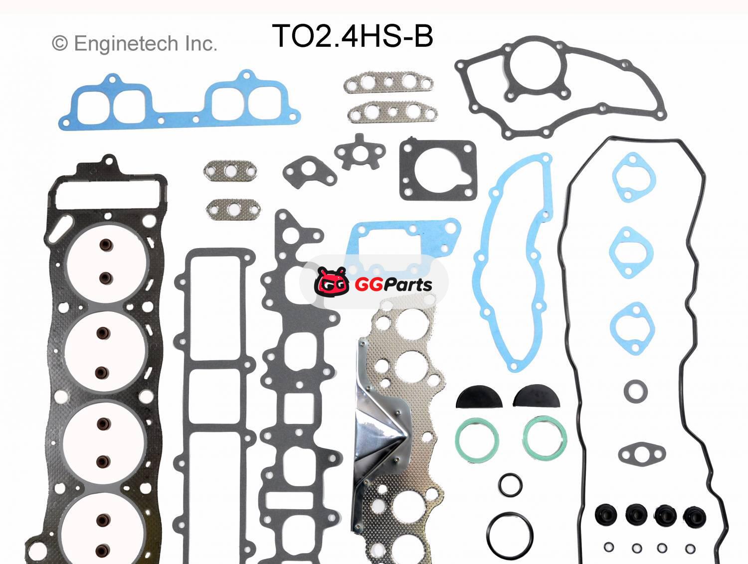 ENGINETECH TO24HSB Cylinder Head Gasket Set