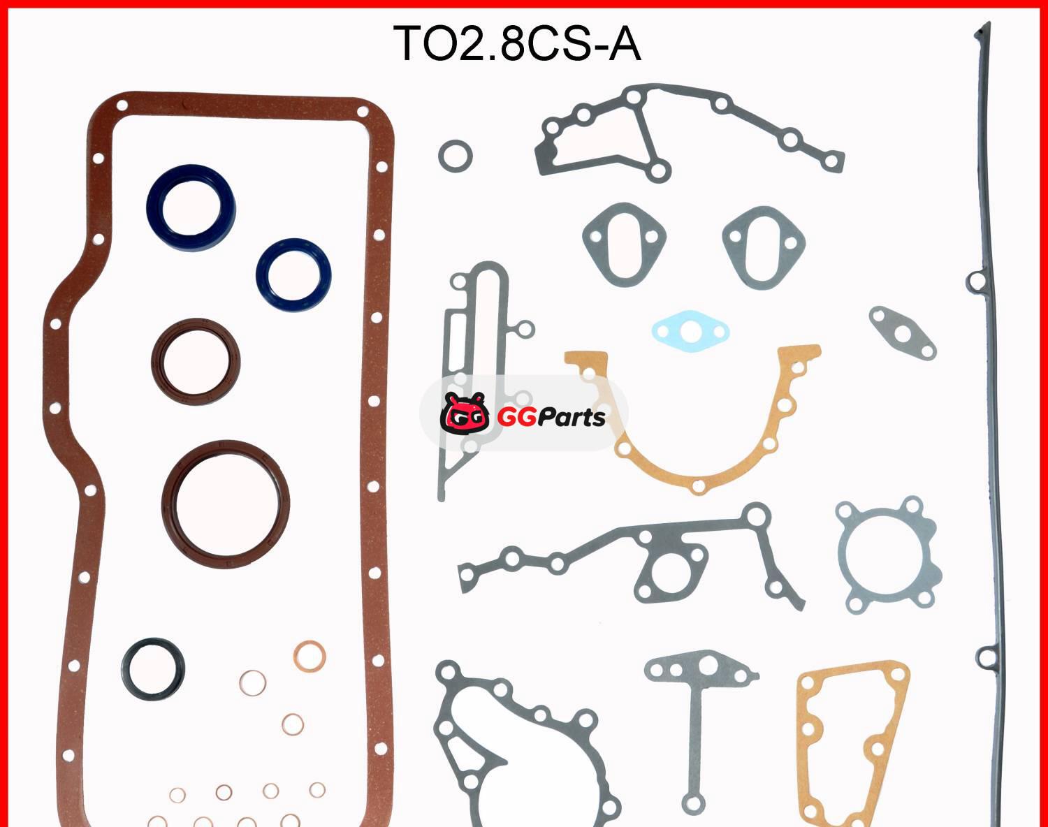 ENGINETECH TO28CSA Conversion / Lower Gasket Set