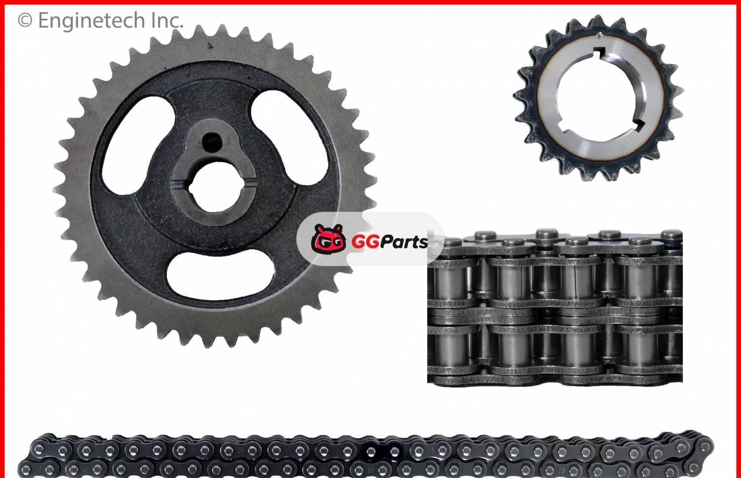 ENGINETECH TS163A Timing Chain & Component Kit