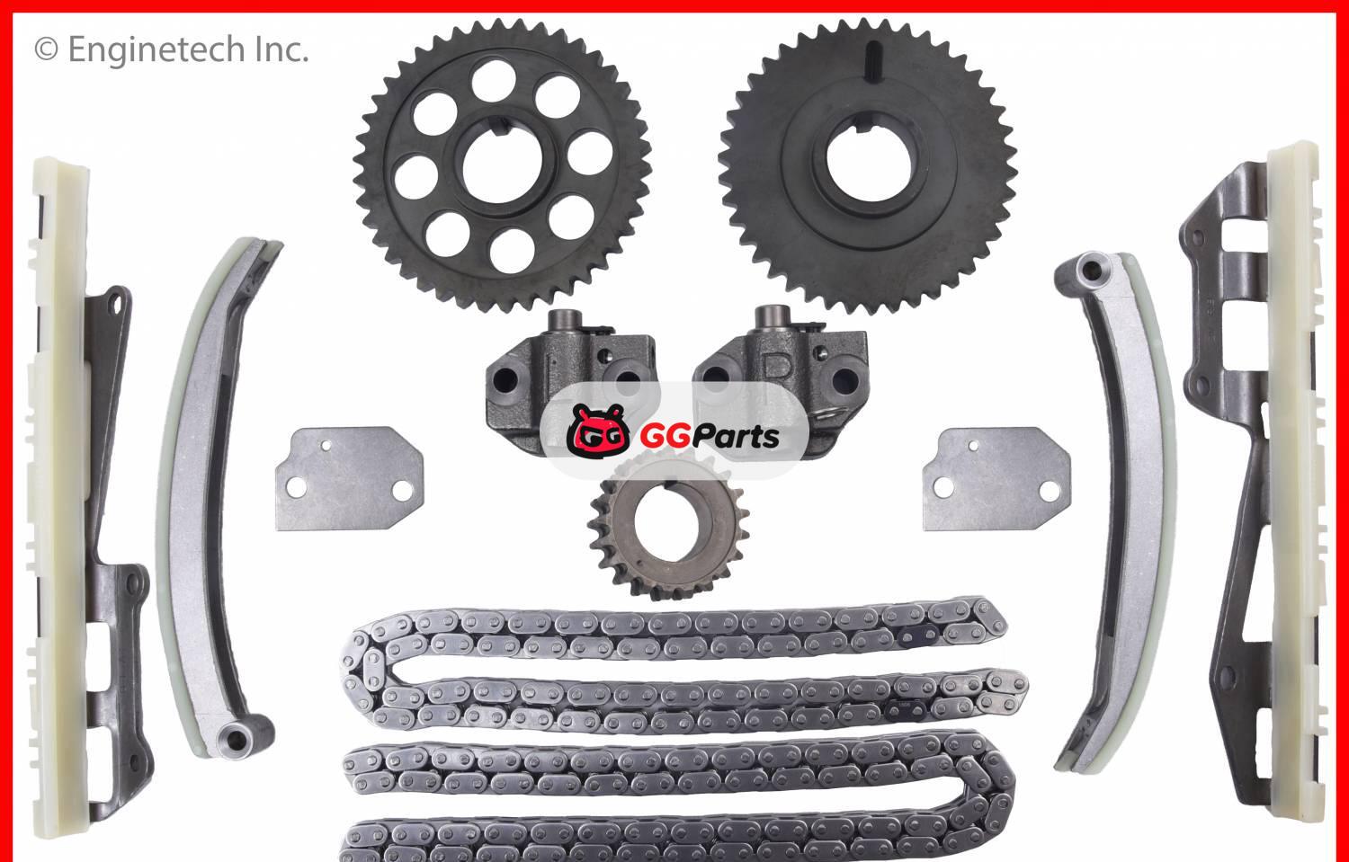 ENGINETECH TS387S Timing Chain & Component Kit