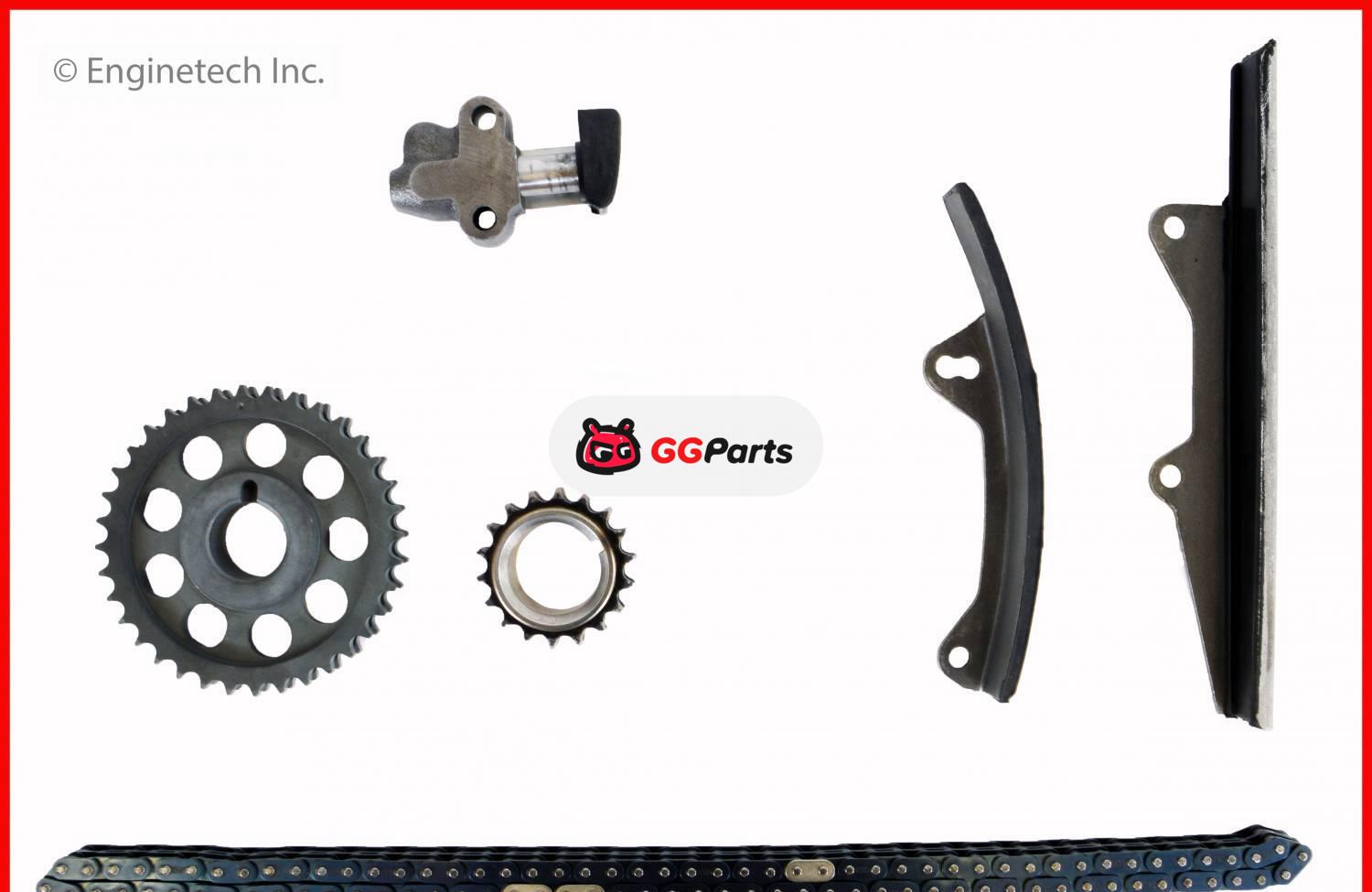 ENGINETECH TS4076 Timing Chain & Component Kit