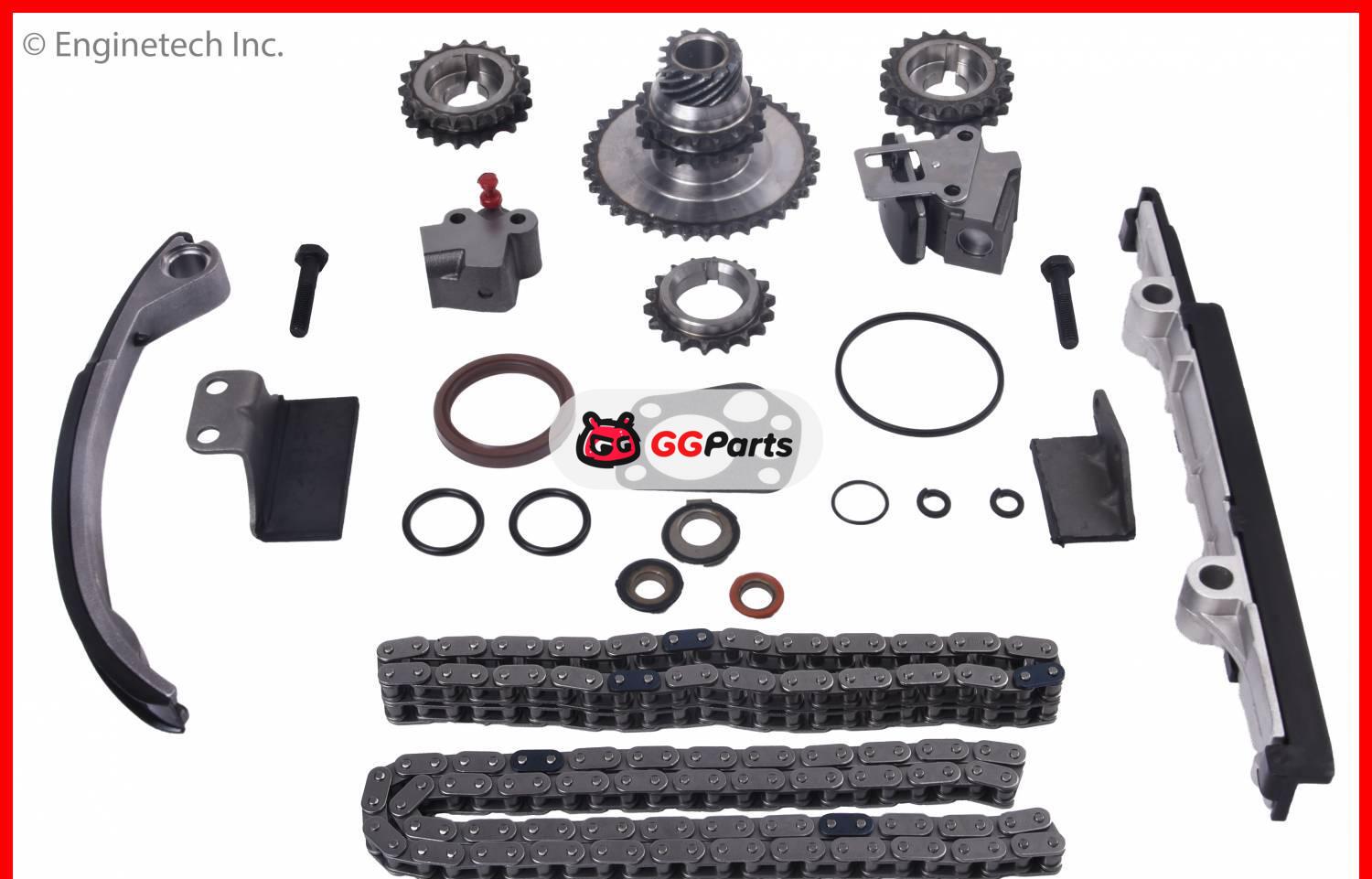 ENGINETECH TS553 Timing Chain & Component Kit