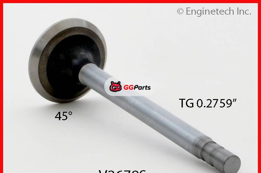 ENGINETECH V2679S Exhaust Valve