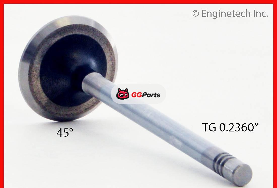 ENGINETECH V4349S Exhaust Valve