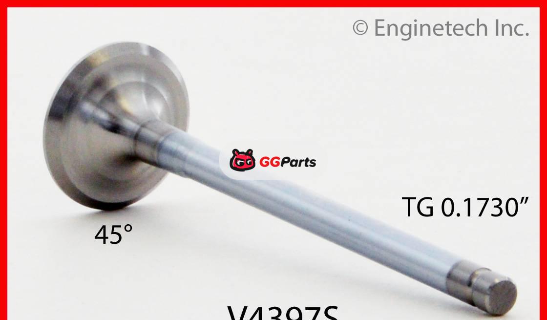 ENGINETECH V4397S Exhaust Valve